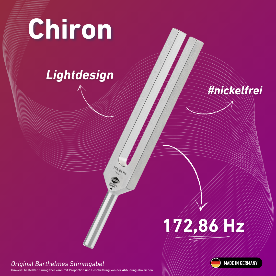 Tuning fork Chiron Lightdesign 172.86 HZ | Item no. 230022