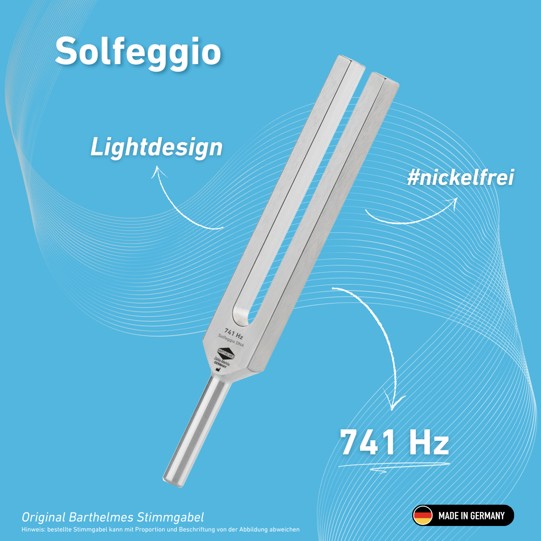 Stimmgabel Solfeggio Lightdesign 741 HZ  | Art.-Nr. 0028
