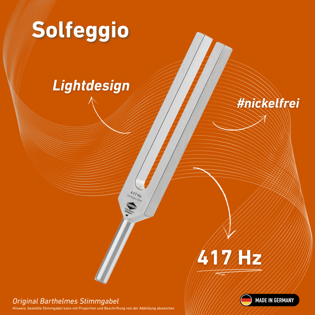 Barthelmes Stimmgabel Solfeggio Lightdesign 417 HZ  | Art.-Nr. 230047