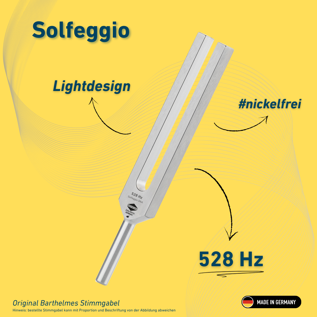 Stimmgabel Solfeggio Lightdesign 528 HZ  | Art.-Nr. 230043