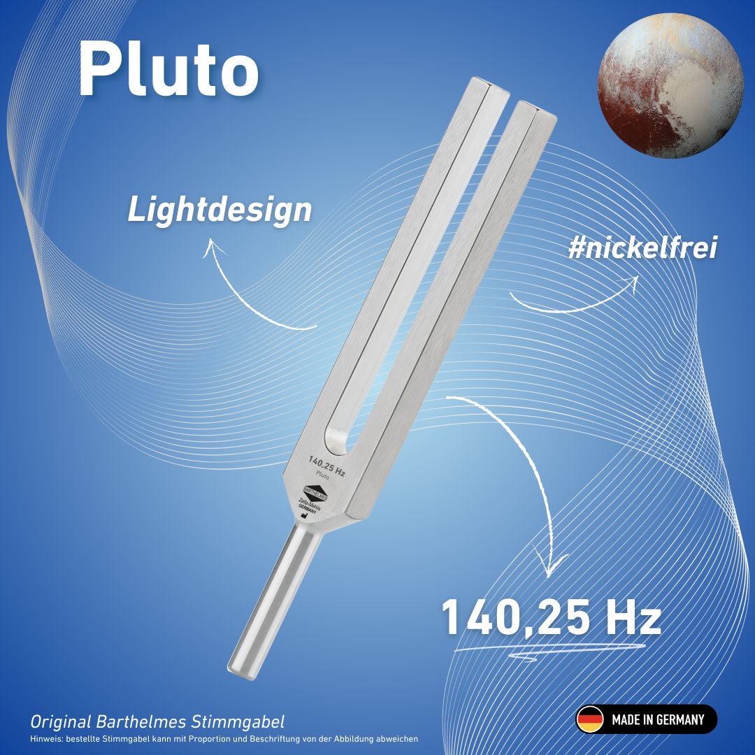 Gravure : Diapason Pluto Lightdesign 140,25 HZ | Réf. 220032 + gravure