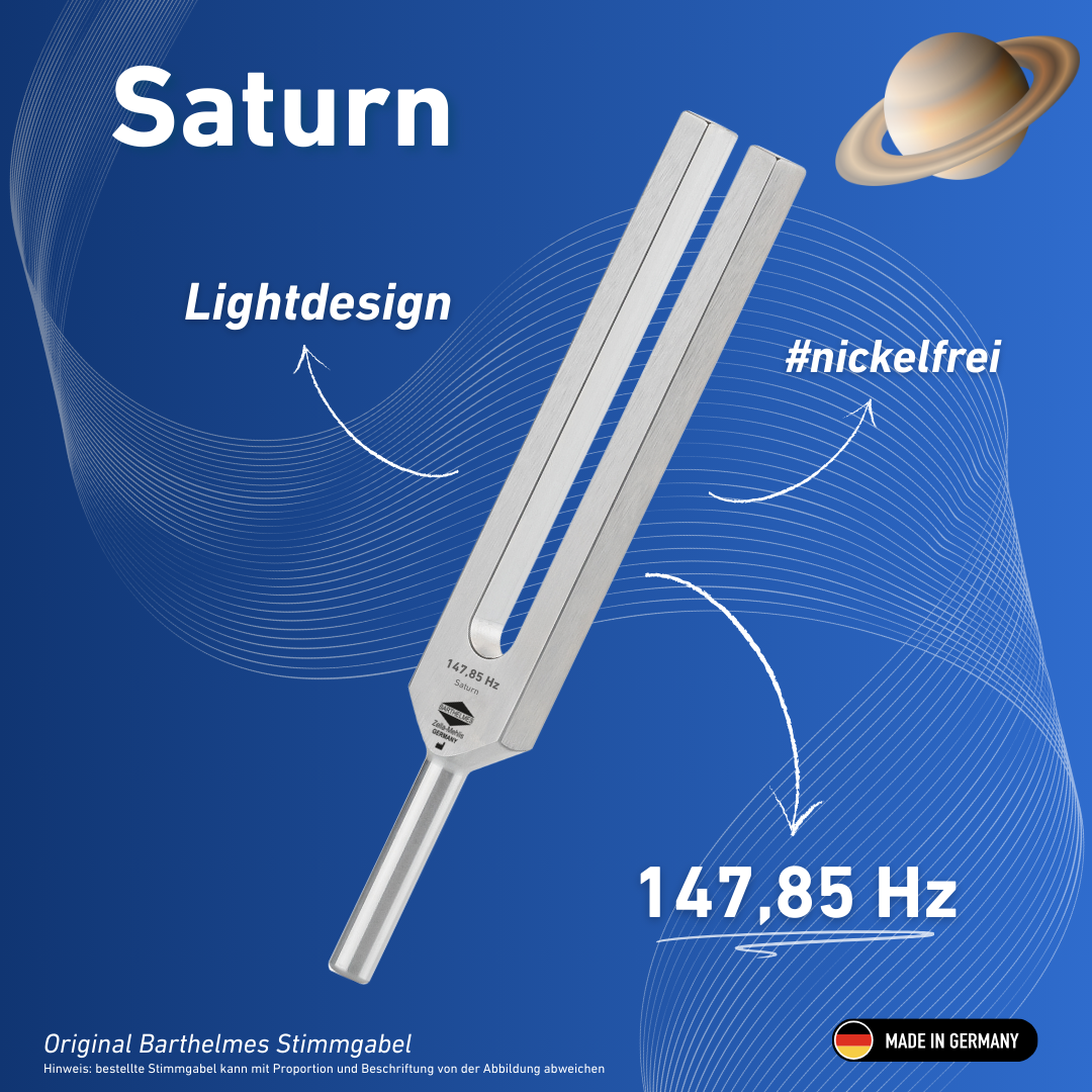 Stimmgabel Saturn Lightdesign 147,85 Hz | Art.-Nr. 230016