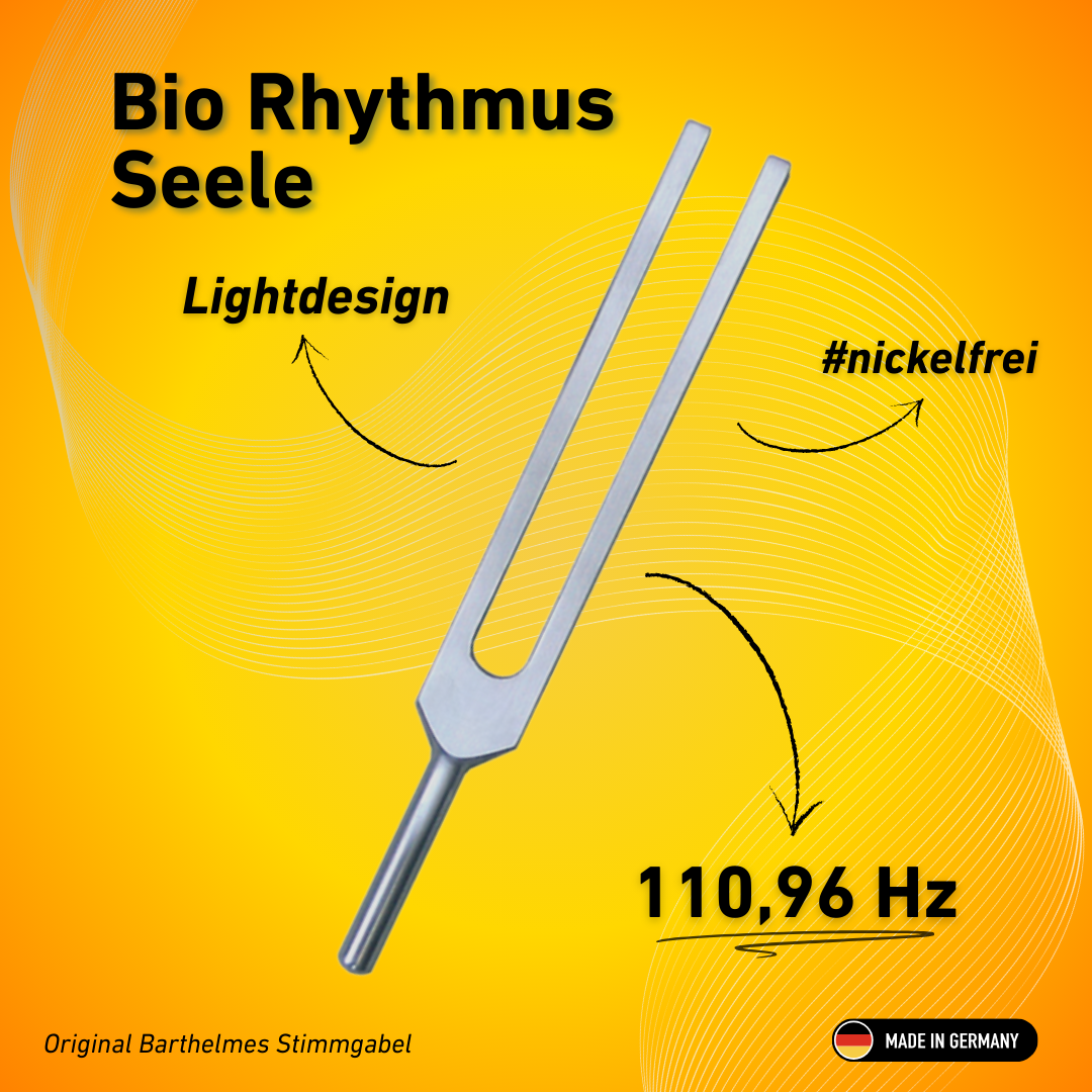 Stimmgabel Bio Rhythmus Seele Lightdesign 110,96 HZ | Art.-Nr. 230001