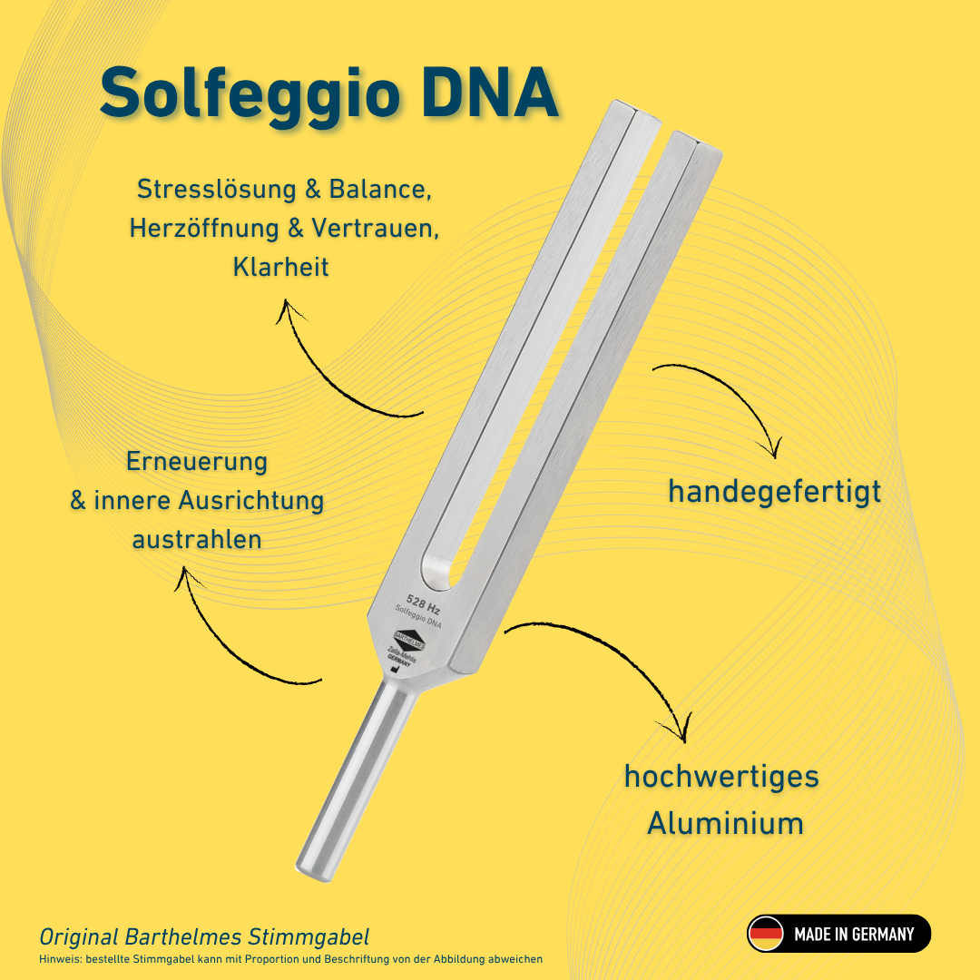 Tuning fork Solfeggio Lightdesign 528 HZ | Item no. 230043