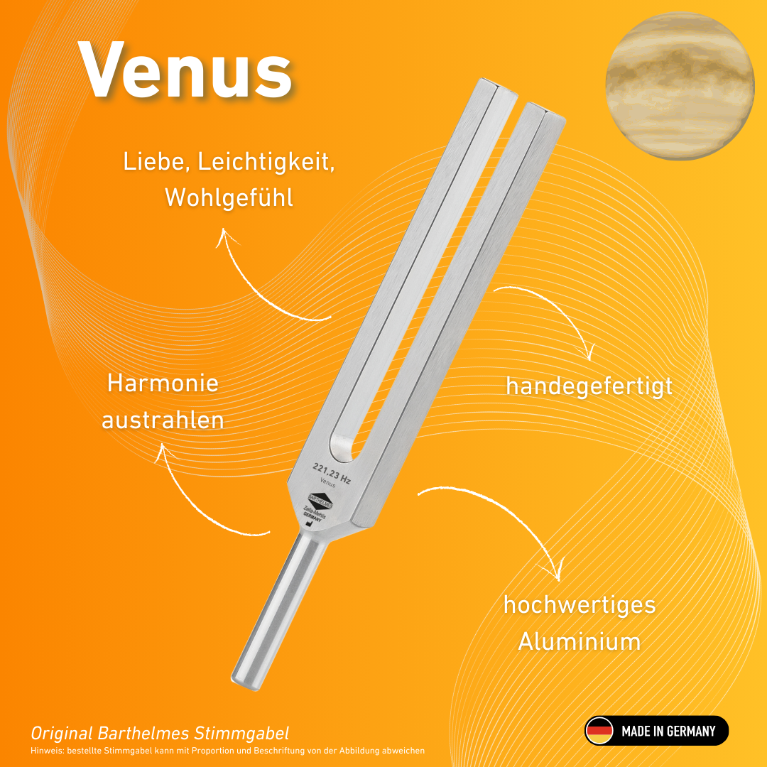 Stimmgabel Venus Lightdesign 221,23 Hz | Art.-Nr. 230033