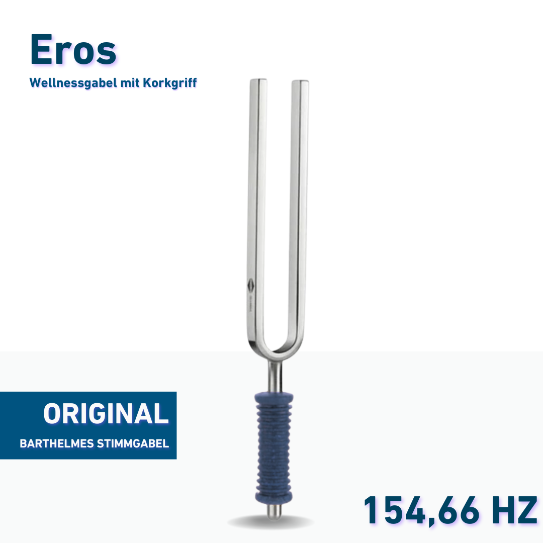 Original Barthelmes Stimmgabel Eros Wellness mit Korkgriff 135,08 HZ  | Art.-Nr. 220117