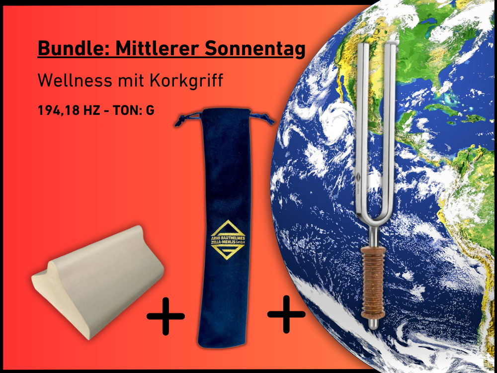 Tuning fork middle solar day wellness 194.18 Hz | Item no. KO 194/7