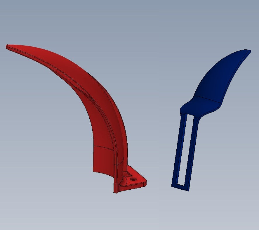 3D-Druckdatei Spritzschutz XRS01 / XRS02 / XRS03