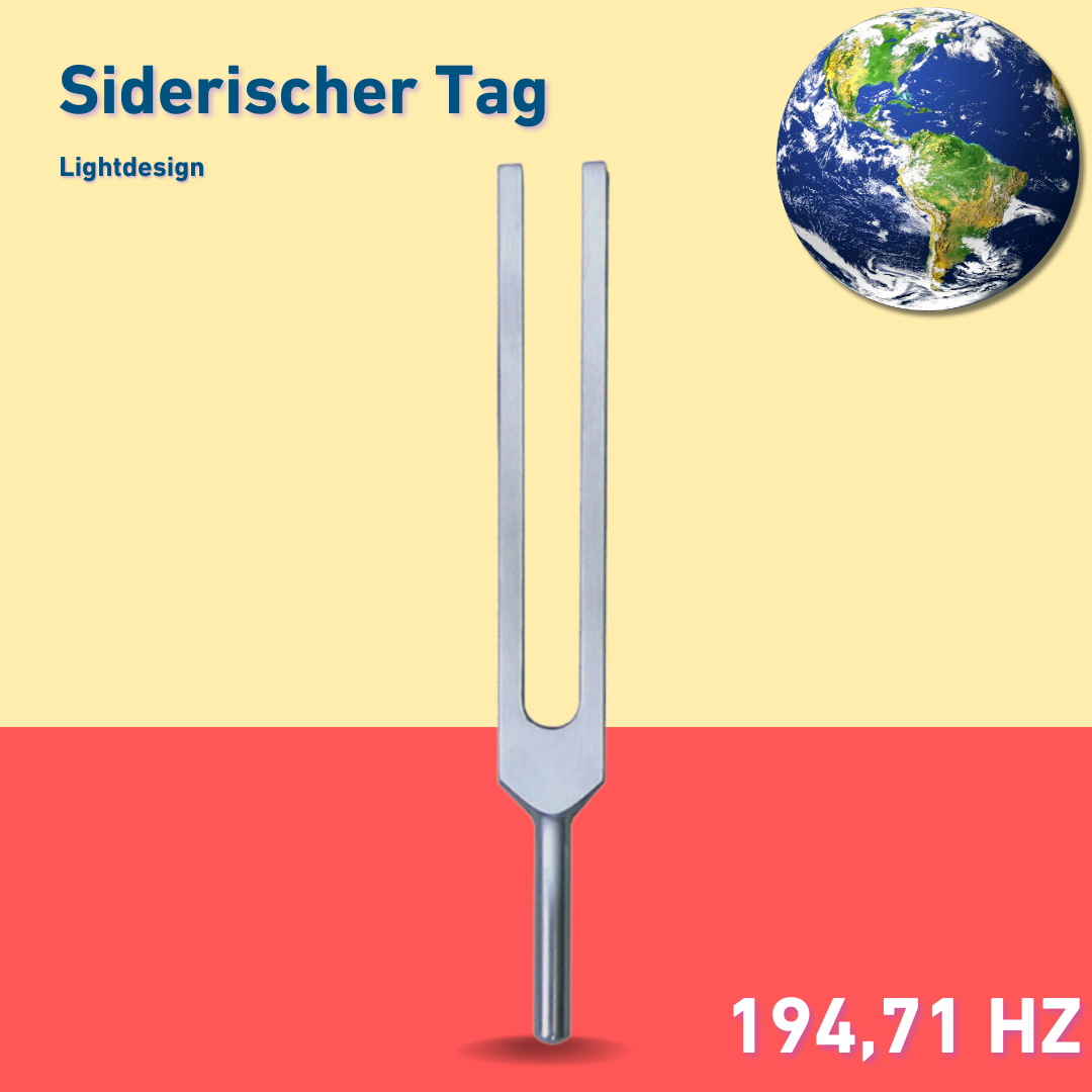 Stimmgabel Siderischer Tag Lightdesign 194,71 Hz | Art.-Nr. 230028