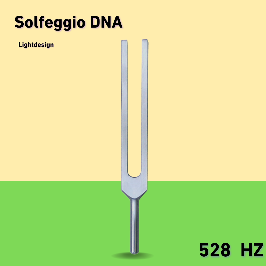 Stimmgabel Solfeggio DNA Lightdesign 528 HZ  | Art.-Nr. 230043