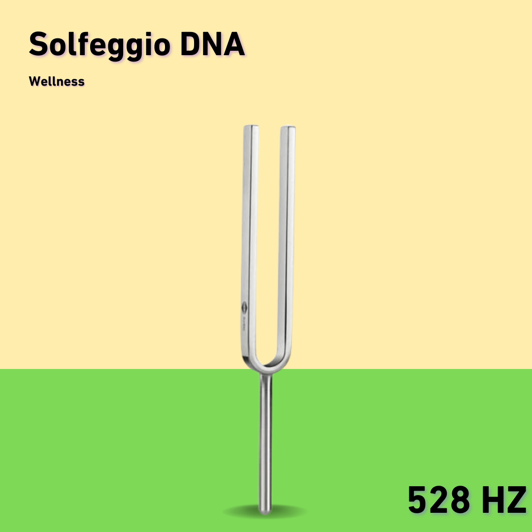 Stimmgabel Solfeggio DNA Wellness 528 HZ  | Art.-Nr. 220098