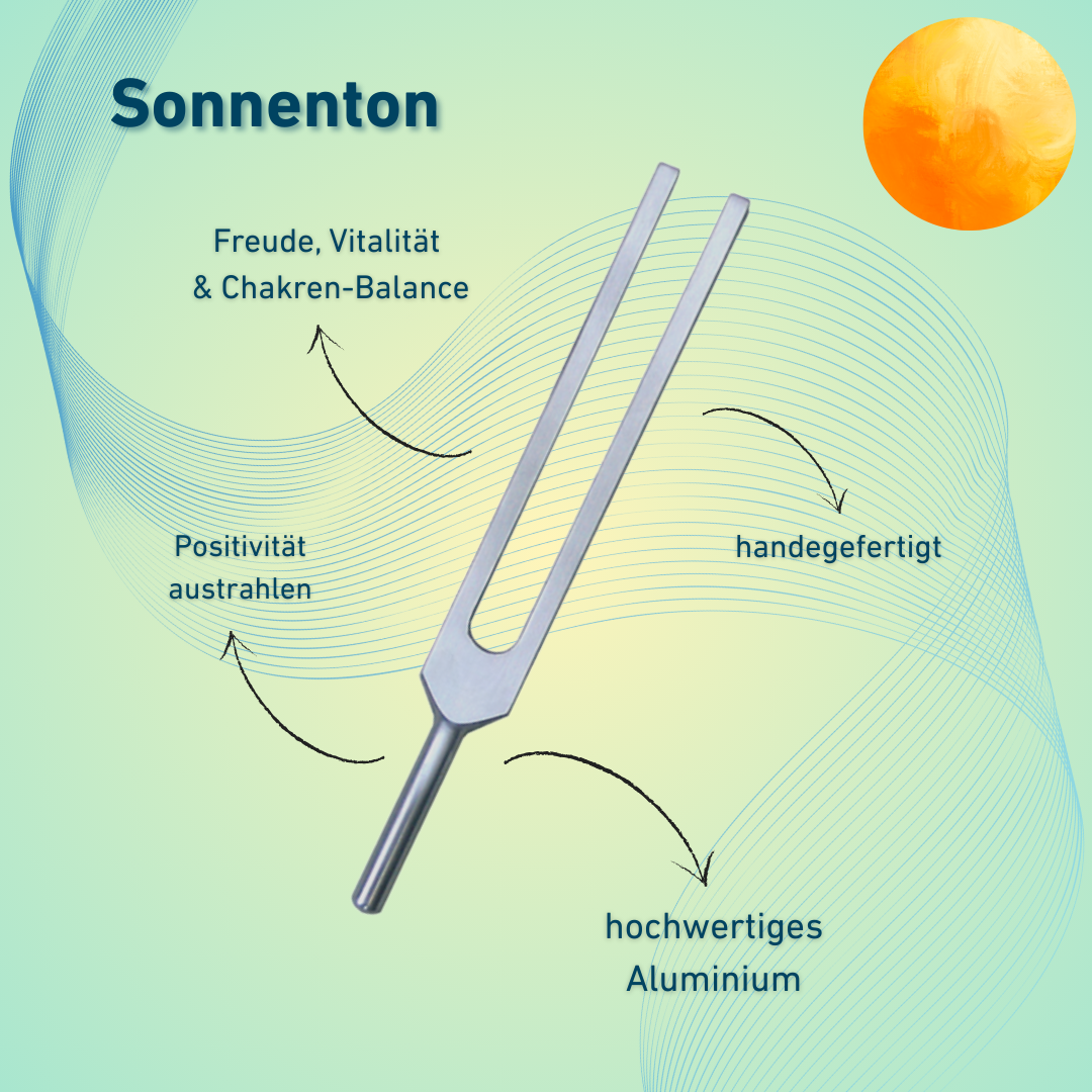 Stimmgabel Sonnenton Lightdesign 126,22 Hz | Art.-Nr. 230004