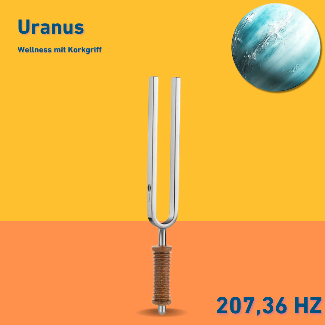 Uranus Wellness mit Korkgriff 1207,36 HZ  | Art.-Nr.220045