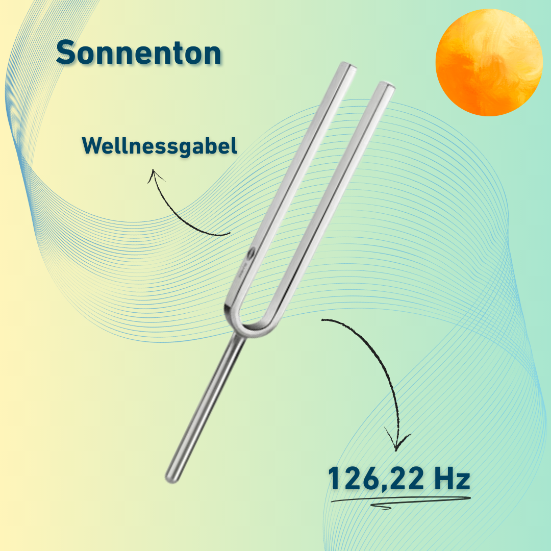 Stimmgabel Sonnenton Wellness 126,22 Hz | Art.-Nr. 220008